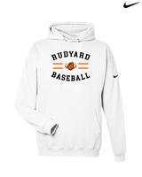 Rudyard HS Baseball Curve - Nike Club Fleece Hoodie