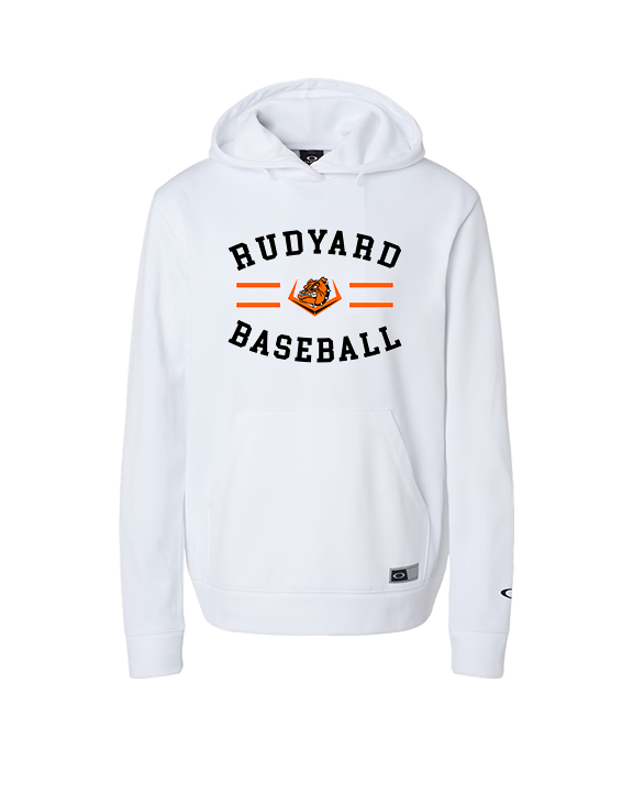 Rudyard HS Baseball Curve - Oakley Performance Hoodie