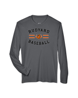 Rudyard HS Baseball Curve - Performance Longsleeve
