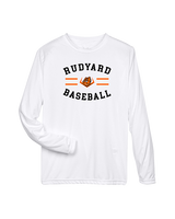 Rudyard HS Baseball Curve - Performance Longsleeve
