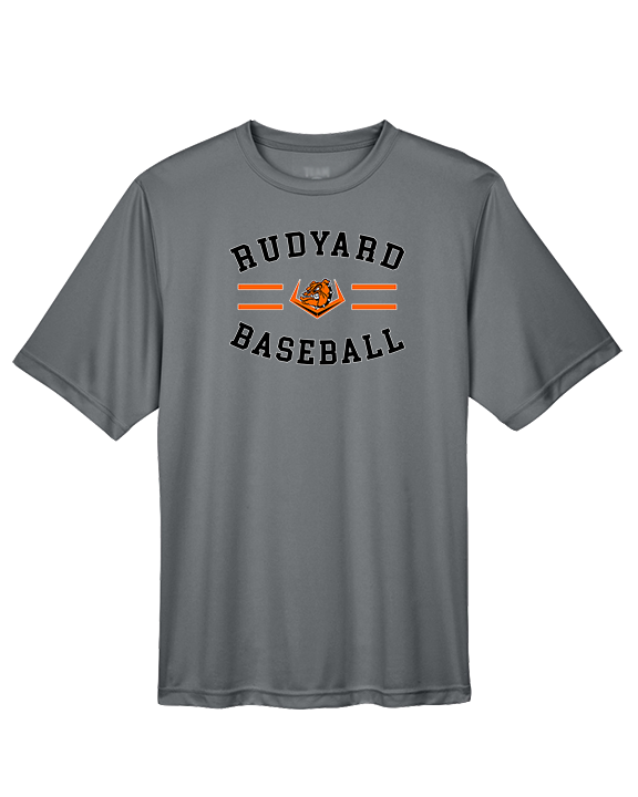 Rudyard HS Baseball Curve - Performance Shirt