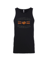 Rudyard HS Baseball Curve - Tank Top