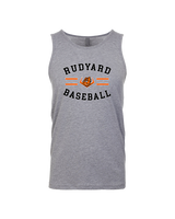 Rudyard HS Baseball Curve - Tank Top