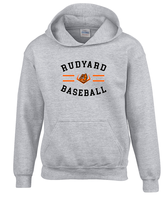 Rudyard HS Baseball Curve - Unisex Hoodie