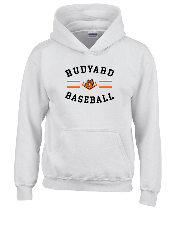 Rudyard HS Baseball Curve - Unisex Hoodie
