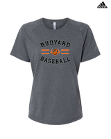 Rudyard HS Baseball Curve - Womens Adidas Performance Shirt