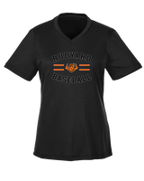 Rudyard HS Baseball Curve - Womens Performance Shirt