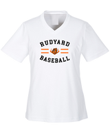 Rudyard HS Baseball Curve - Womens Performance Shirt