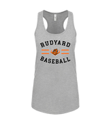 Rudyard HS Baseball Curve - Womens Tank Top