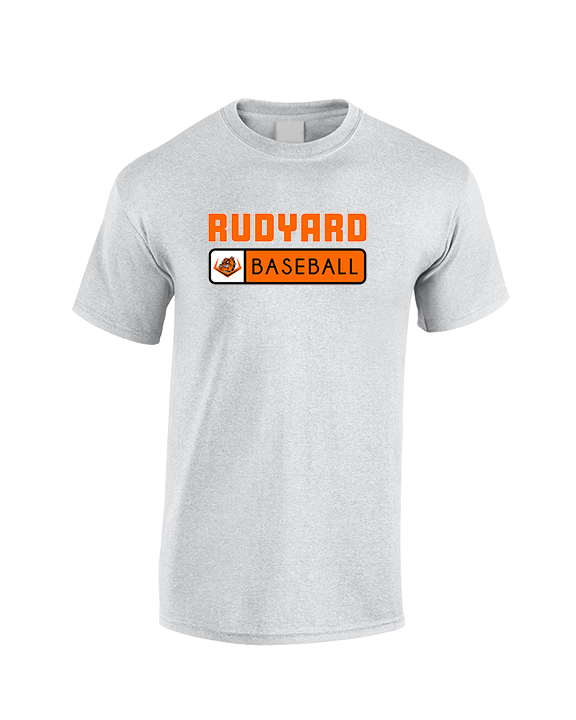 Rudyard HS Baseball Pennant - Cotton T-Shirt