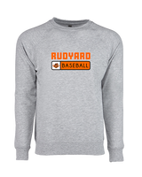 Rudyard HS Baseball Pennant - Crewneck Sweatshirt