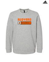 Rudyard HS Baseball Pennant - Mens Adidas Crewneck