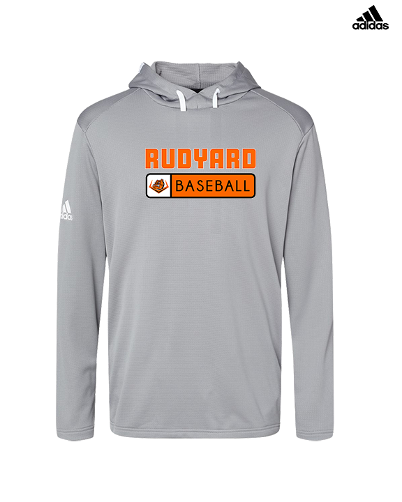 Rudyard HS Baseball Pennant - Mens Adidas Hoodie