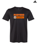Rudyard HS Baseball Pennant - Mens Adidas Performance Shirt