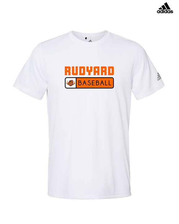Rudyard HS Baseball Pennant - Mens Adidas Performance Shirt
