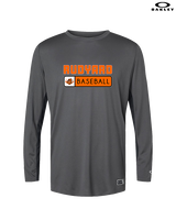 Rudyard HS Baseball Pennant - Mens Oakley Longsleeve