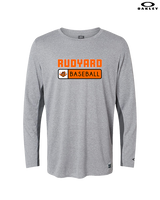 Rudyard HS Baseball Pennant - Mens Oakley Longsleeve