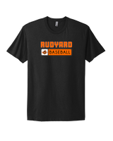 Rudyard HS Baseball Pennant - Mens Select Cotton T-Shirt