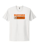 Rudyard HS Baseball Pennant - Mens Select Cotton T-Shirt