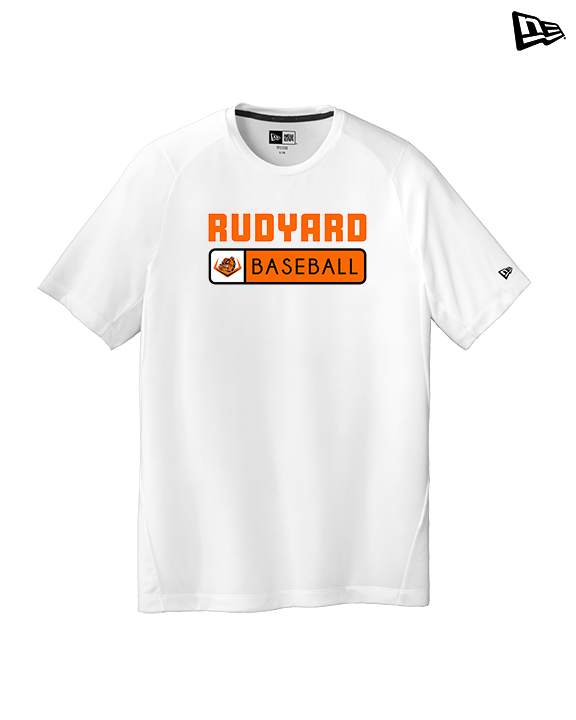 Rudyard HS Baseball Pennant - New Era Performance Shirt