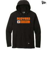 Rudyard HS Baseball Pennant - New Era Tri-Blend Hoodie
