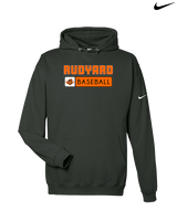 Rudyard HS Baseball Pennant - Nike Club Fleece Hoodie