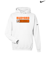 Rudyard HS Baseball Pennant - Nike Club Fleece Hoodie