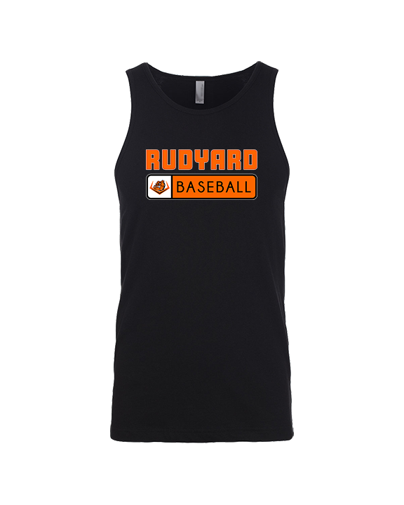 Rudyard HS Baseball Pennant - Tank Top