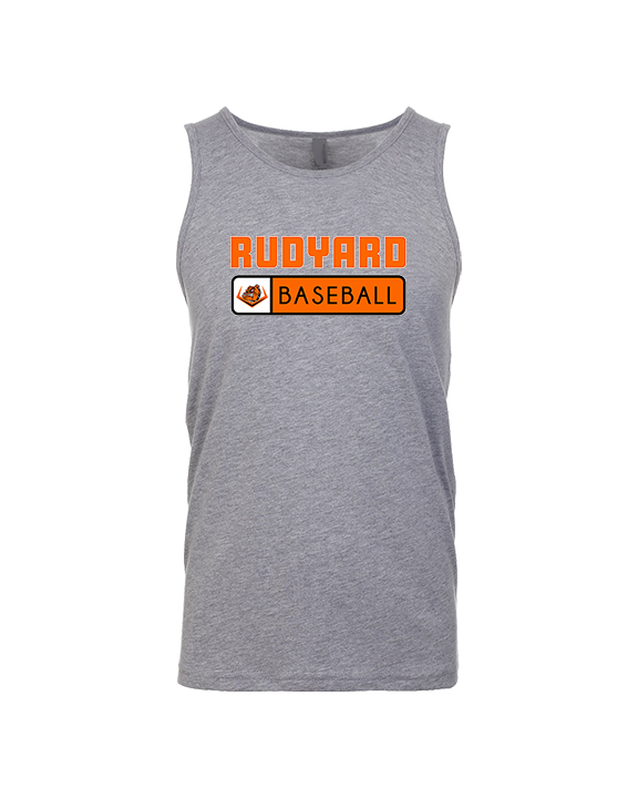 Rudyard HS Baseball Pennant - Tank Top