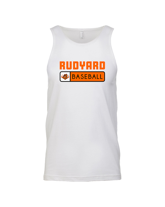Rudyard HS Baseball Pennant - Tank Top