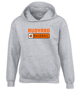 Rudyard HS Baseball Pennant - Unisex Hoodie