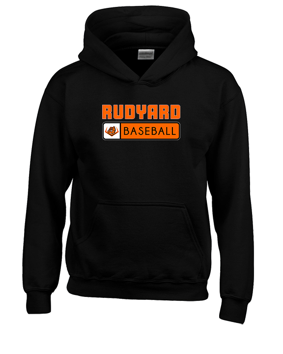 Rudyard HS Baseball Pennant - Youth Hoodie