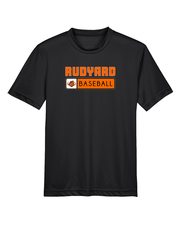 Rudyard HS Baseball Pennant - Youth Performance Shirt