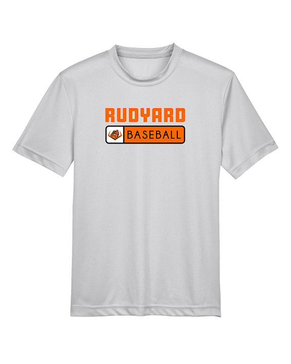 Rudyard HS Baseball Pennant - Youth Performance Shirt
