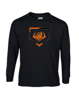 Rudyard HS Baseball Plate - Cotton Longsleeve