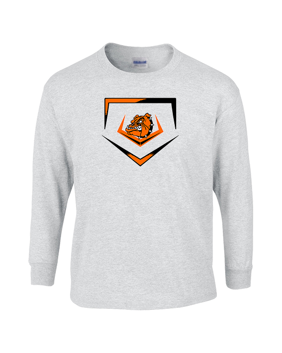 Rudyard HS Baseball Plate - Cotton Longsleeve