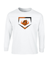 Rudyard HS Baseball Plate - Cotton Longsleeve