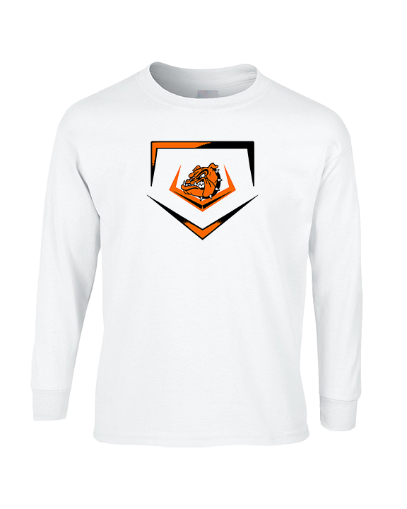Rudyard HS Baseball Plate - Cotton Longsleeve