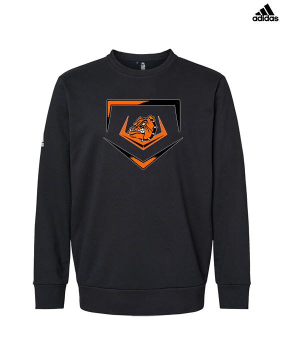 Rudyard HS Baseball Plate - Mens Adidas Crewneck