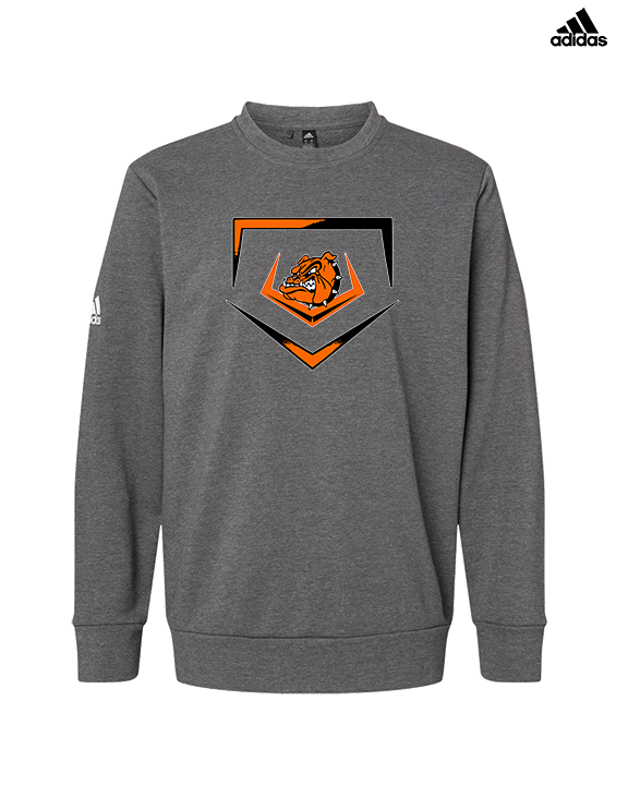Rudyard HS Baseball Plate - Mens Adidas Crewneck