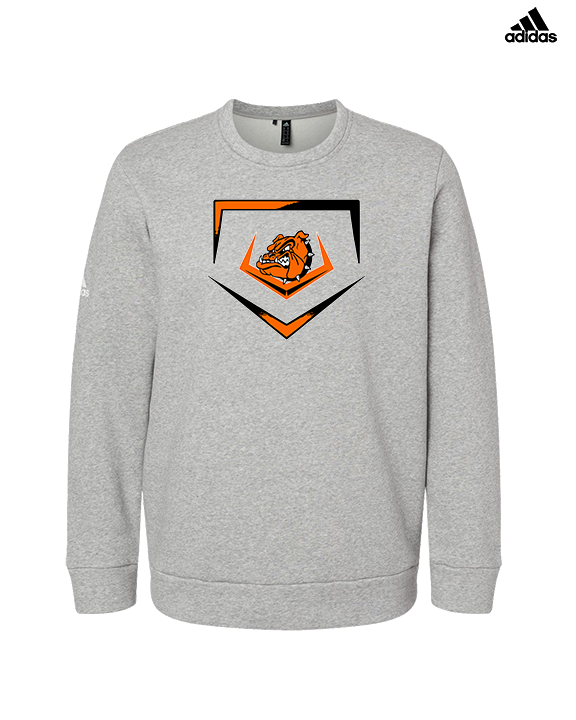 Rudyard HS Baseball Plate - Mens Adidas Crewneck