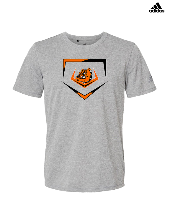 Rudyard HS Baseball Plate - Mens Adidas Performance Shirt