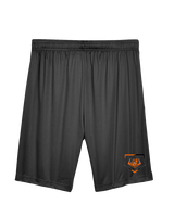 Rudyard HS Baseball Plate - Mens Training Shorts with Pockets