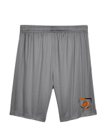 Rudyard HS Baseball Plate - Mens Training Shorts with Pockets