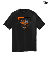 Rudyard HS Baseball Plate - New Era Performance Shirt