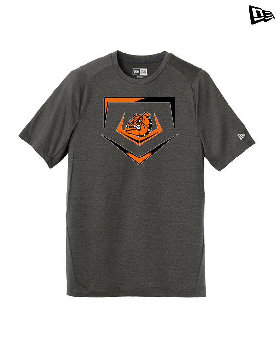 Rudyard HS Baseball Plate - New Era Performance Shirt