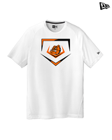 Rudyard HS Baseball Plate - New Era Performance Shirt