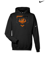 Rudyard HS Baseball Plate - Nike Club Fleece Hoodie