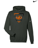 Rudyard HS Baseball Plate - Nike Club Fleece Hoodie