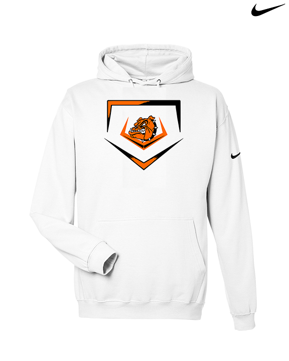 Rudyard HS Baseball Plate - Nike Club Fleece Hoodie